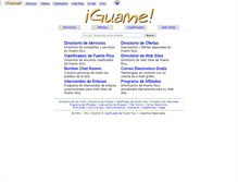 Tablet Screenshot of guame.com